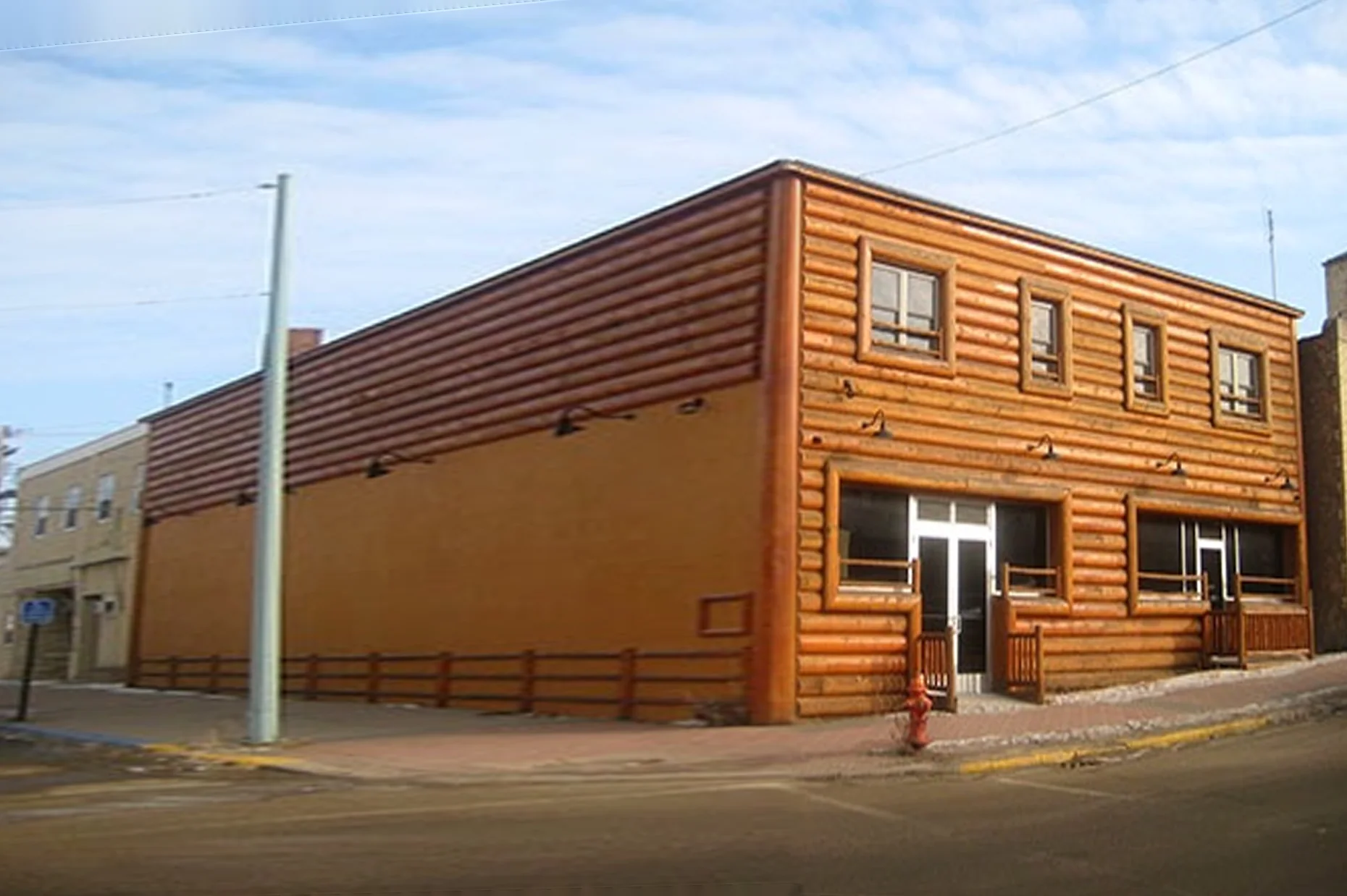 James Building before renovation
